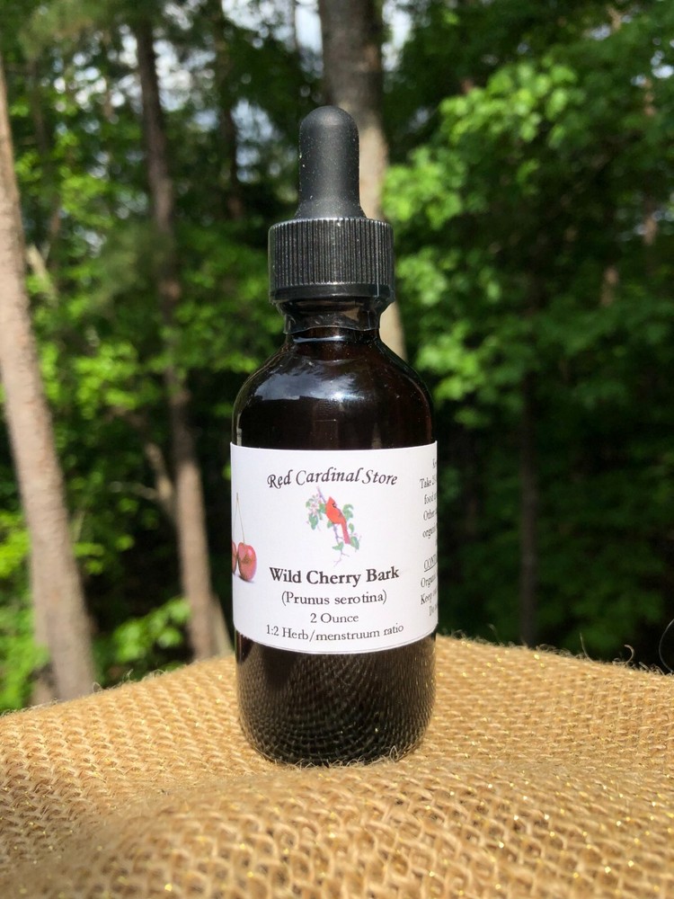 Wild Cherry Bark Tincture Herb Extract Double Extraction