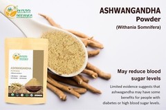 Herbs Botanica Natural Ashwagandha Powder Organic 150 grm