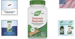 Gentle Cascara Sagrada – 180 Capsules for Adult & Kids Digestive Health