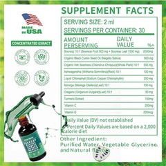 Soursop Vyxion Bitters Liquid Drops – Immunity, Liver, Gut & Antioxidant~USA