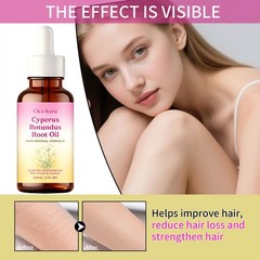 2x Cyperus Rotundus Oil Natural Hair Removal Reduces Body Hair Growth Body Care