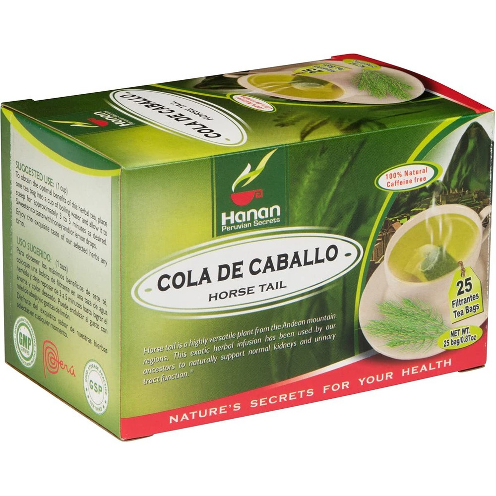 Horsetail 25 Herbal Tea Bags Cola de Caballo from Peru