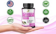 Pueraria Mirifica 5000mg Dietary Supplement Organic 120 Capsule For Women, Trans
