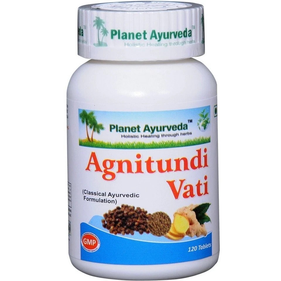 Planet Ayurveda Agnitundi Vati Tablets – 120 Tablets L245