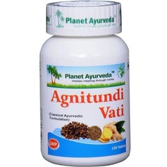 Planet Ayurveda Agnitundi Vati Tablets – 120 Tablets L245