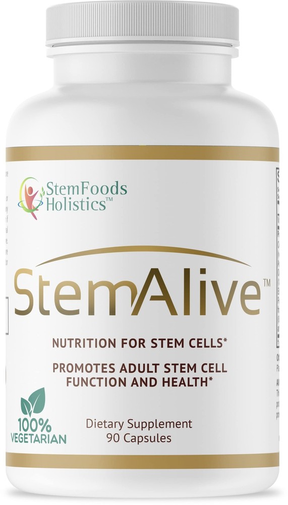 StemAlive – Promotes stem Cell Nutrition, Function and 90 Count (Pack of 1)