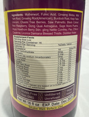 Female Wellness Tonic Organic Natural 16oz by Essential Paradise Herbal EXP 2029