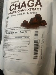 Micro Ingredients Organic Chaga Mushroom Extract Powder 10 oz Exp 11/2027 New