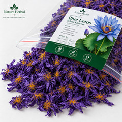 Blue Lotus Dried Flower Nymphaea Caerulea Herbal Tea 100% Natural Botanical Herb