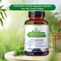 Artemisia Annua Extract Capsules Enhanced with BioPerine for Optimal Absorption