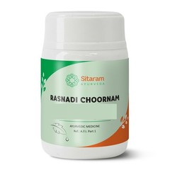 Sitaram Ayurveda Rasnadi Choornam Cold Head Comfort Respiratory Wellness 100gm