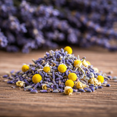 Lavender Chamomile – Dream Tea – Herbal Blends for Stress Relaxation Sleep USA