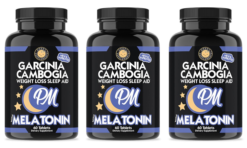 Garcinia Cambogia PM, Weight Loss Sleep and Rest Aid, 3-Pack