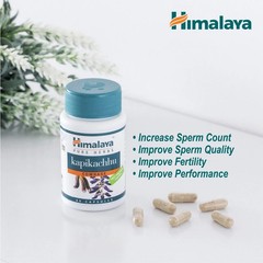 Himalaya Kapikachhu 60 Capsules Mucuna Pruriens Mens Wellness Stamina Energy