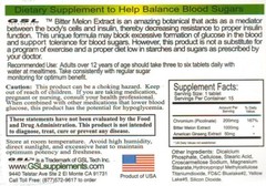GSL (5 Boxes) Balance Supplement for People with High Glucose 75 Tablets