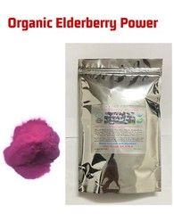 ORGANIC ELDERBERRY(Sambucus Nigra/Caprifoliaceae) Powder/Extract, Immune Booster