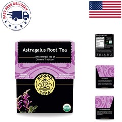 Caffeine-Free Organic Astragalus Root Tea – OU Kosher, 18 Tea Bags for Wellness