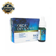 ORCA Dry Socket Solution for Dry Sockets and Oral Pain, 10mL Bottle