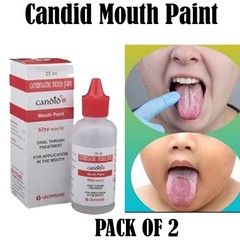 PACK OF 3 – CANDID MOUTH PAINT FOR ORAL THRUSH TREATMENT 25 ML EACH
