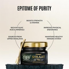 OG BEAUTY Wellness Himalayan Shilajit Resin – 20g Pure & Authentic