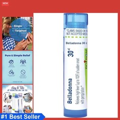 Homeopathic Remedy Pellets 80 Count for High Fever of Sudden Onset with
