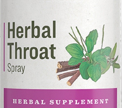 HERBAL THROAT SPRAY – Cooling Moistening Organic Peppermint Oral Immune Support