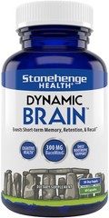 Stonehenge Health Dynamic Brain Supplement – New Formula with BacoMind for