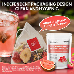 Oolong Fruit Tea Iced Watermelon Dried Fruit Flavor Drink Tea Bags Sugar Free