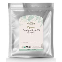 Starwest Burdock Root C/S Organic 1 lb. 8/2027