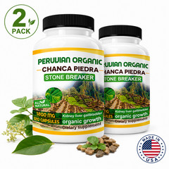 Kidney & Liver Support Supplement 2 Pack | Bladder & Urinary Health | 240 Caps