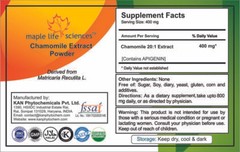 Chamomile Extract 20:1 Powder (Matricaria Recutita) APIGENIN NO FILLERS
