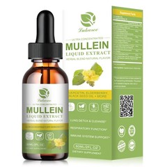 Mullein Drops for Lung-Mullein Leaf Extract Drop For Lung Cleanse Respiratory