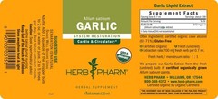Organic Garlic Liquid Extract for Heart Health & Circulation Support – 4 oz