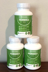 3 Pack Moringa Capsules Energy Immune Skin Gut Health Moringa Antioxidante 60ct