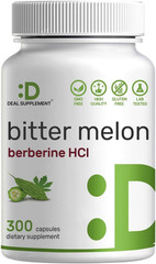 Bitter Melon with Berberine Supplement 15,000Mg per Serving, 300 Capsules | 1…