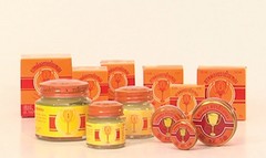 Gold Cup Balm Thailand Herb Insect Bites Massage Muscle 50g.