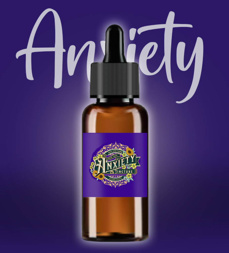 ANXIETY Support Traditional Blend – Easy Fast Herbal Stress Panic Made in USA