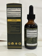 Mullein Leaf Drops with Elderberry – Mucus Relief & Lung Support, 2 FL OZ