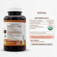 Secrets Of The Tribe Stevia Capsules, 500 mg