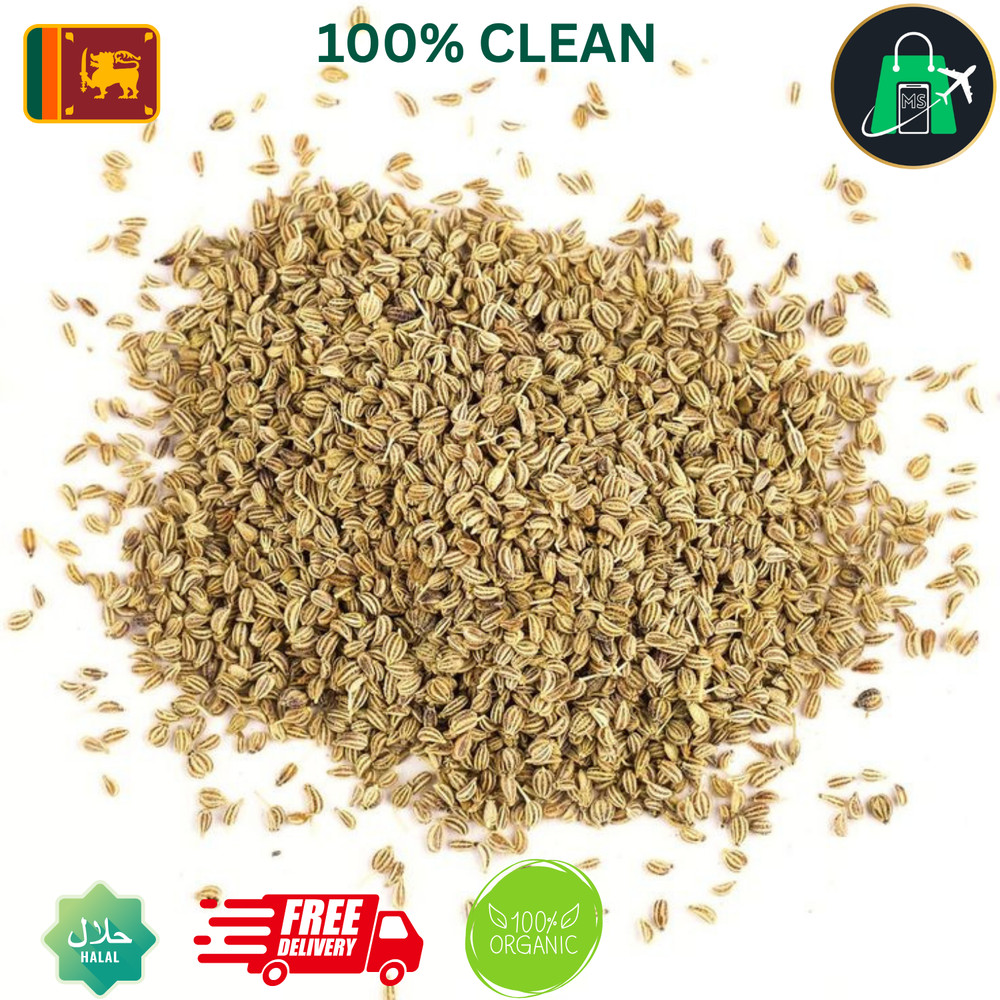 Ajwain Seeds 30g 50g 100g 250g 500g 1kg Natural Carom Spice Free Delivery
