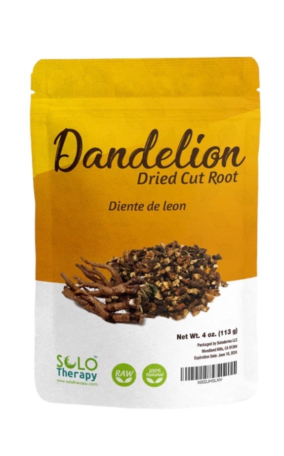 Dandelion Dried Cut Root – Raiz De Diente De León – 4 oz Exp 11/2027