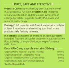 ORGANIC INDIA Prostate Care 60 Veg Capsules