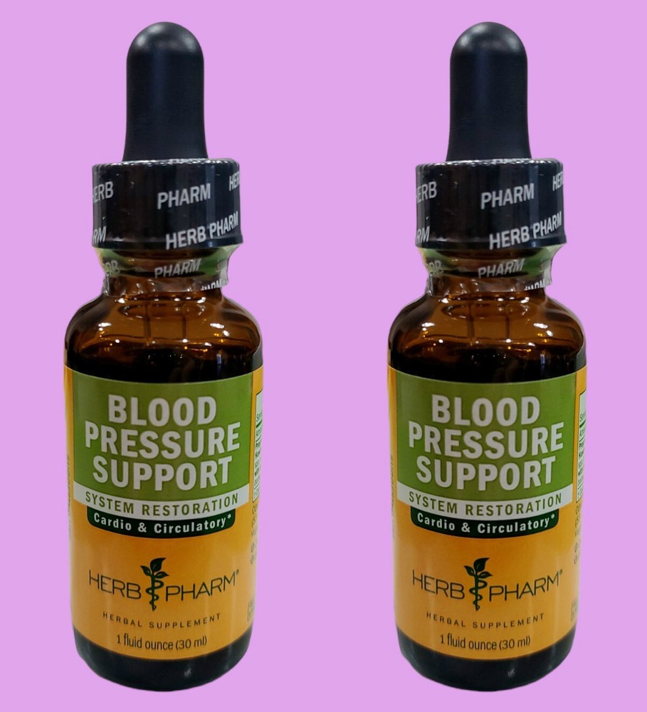 2 Pack ( 1 oz + 1 oz) Herb Pharm Blood Pressure Support