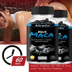 Black Maca 1500 Mg Capsules – Supports Energy, Stamina, Performance And Drive