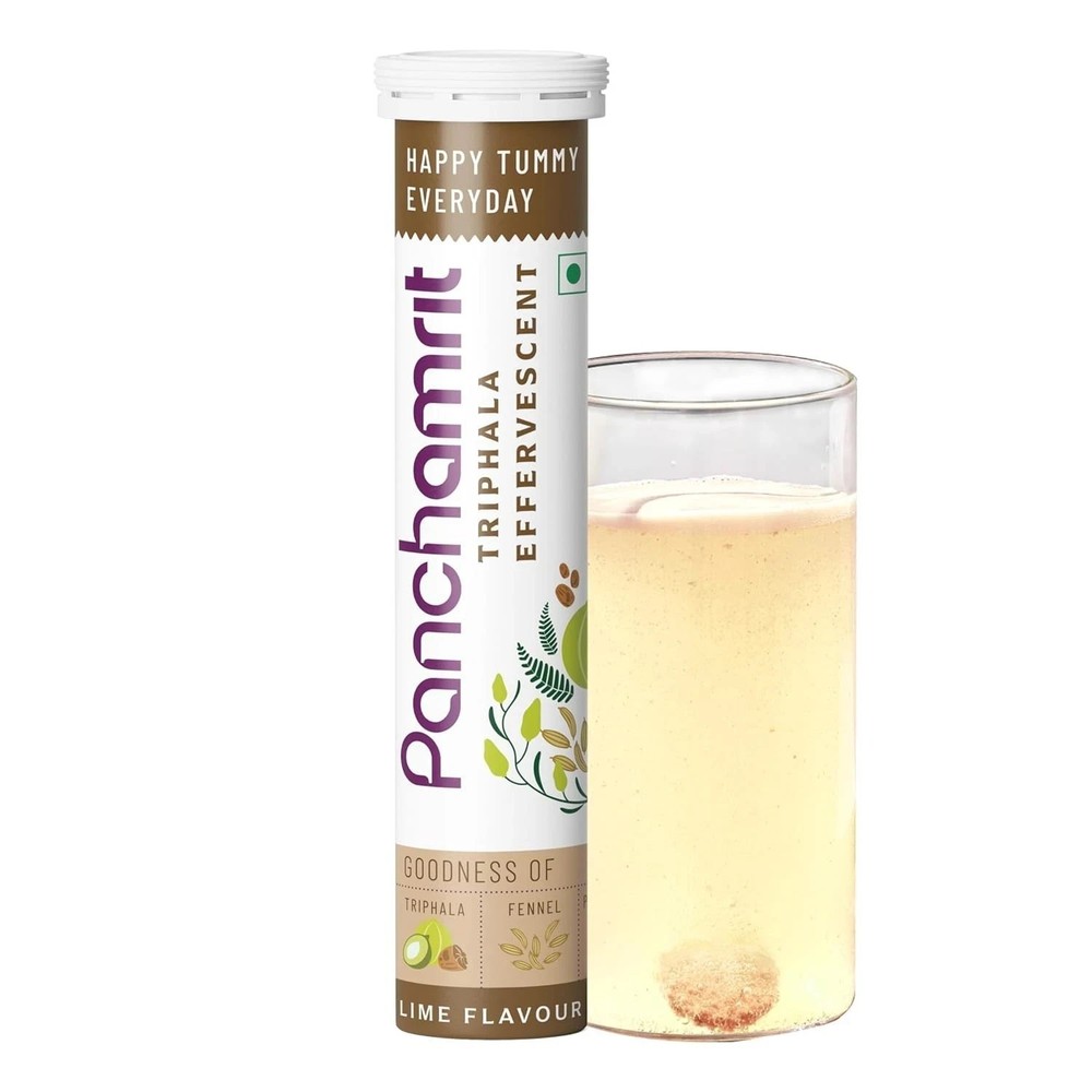 Panchamrit Triphala Effervescent Tablets, 20 Tablets n732