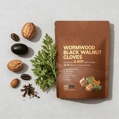 VivoNu Wormwood Black Walnut Cloves Capsule Supplement Pills,Natural Cleansing
