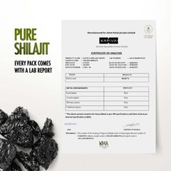 Kapiva Himalayan Shilajit Resin 40g | 160 Servings | Boost Energy & Vitality |