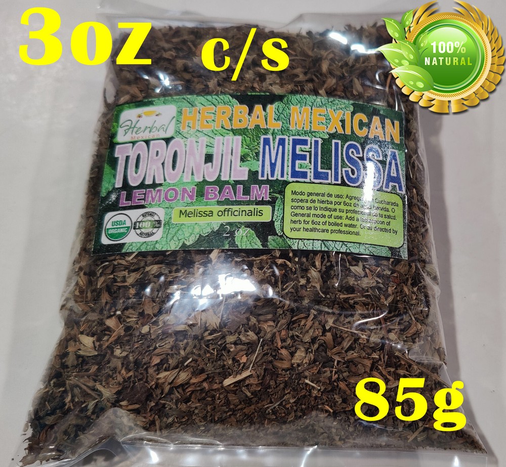 Toronjil, Melisa, Melissa officinalis, lemon balm herb, balm, common balm, balm