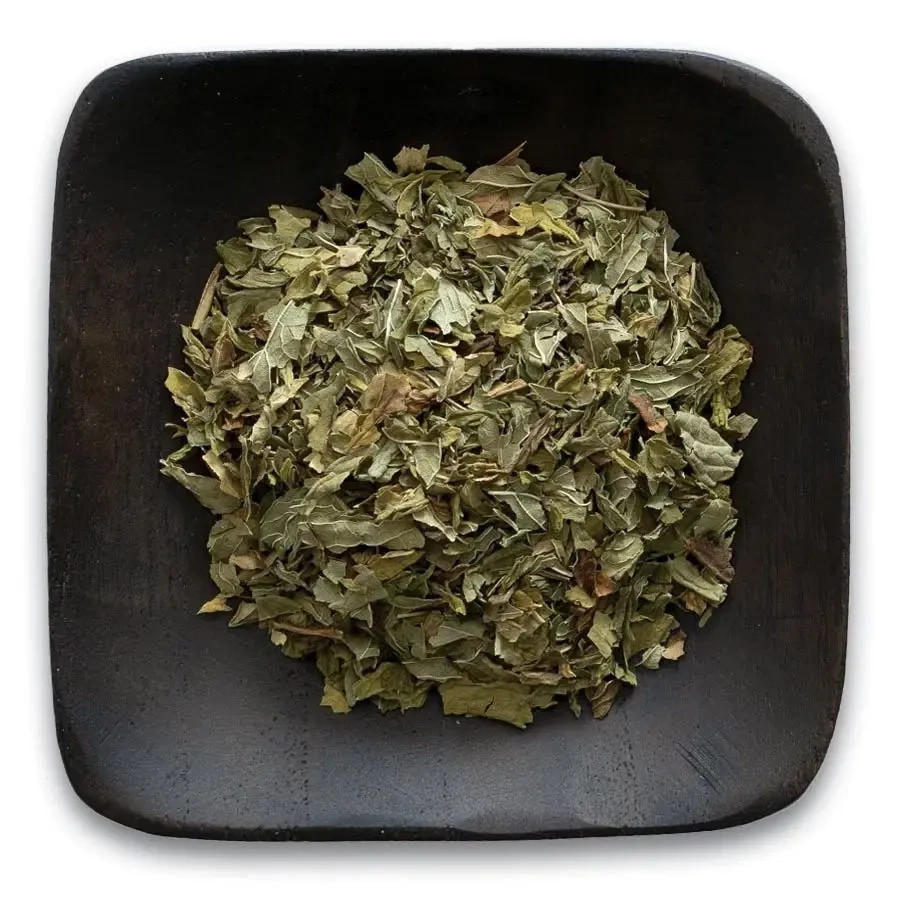 Certified ORGANIC dried SPEARMINT LEAF; Choose Quantity