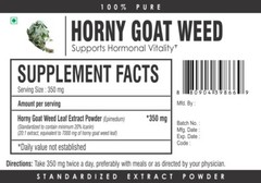 Horny Goat Weed Epimedium Extract Powder 20% Icariin Pure & High Best Quality